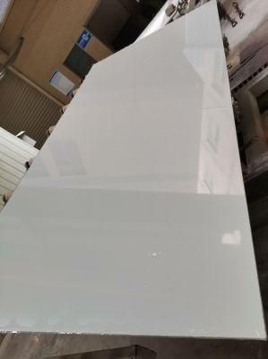 Pure White Crystal White Artificial Composite Marble Slabs