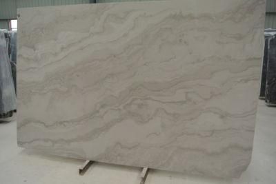 Cross Cut Athen Grey Marble Decorative Wall Panel Marble