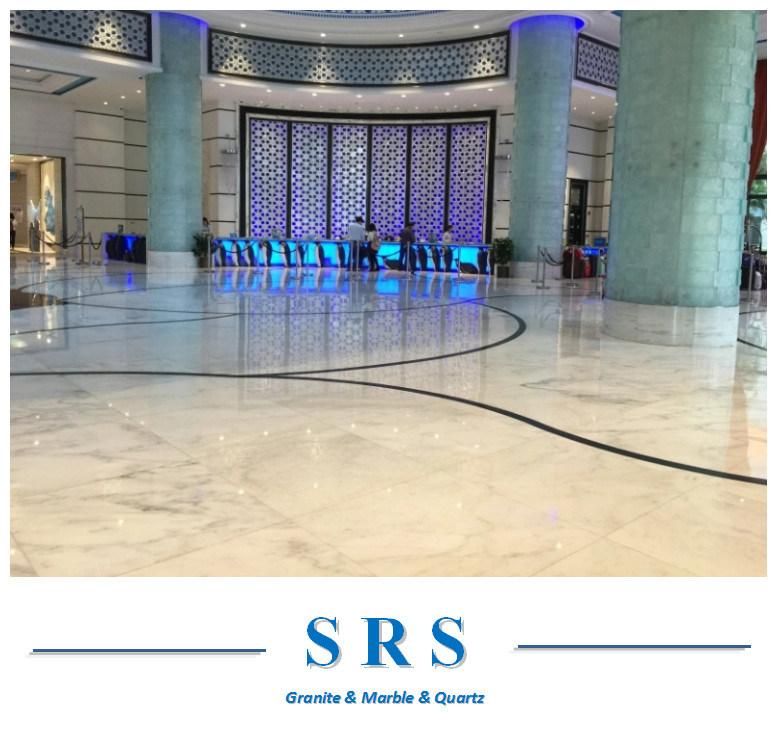 Premium Oriental White /Eastern White Marble for Highend Projects Interior Decoration Countertop/ Staircase/ Floor and Wall Cladding etc.
