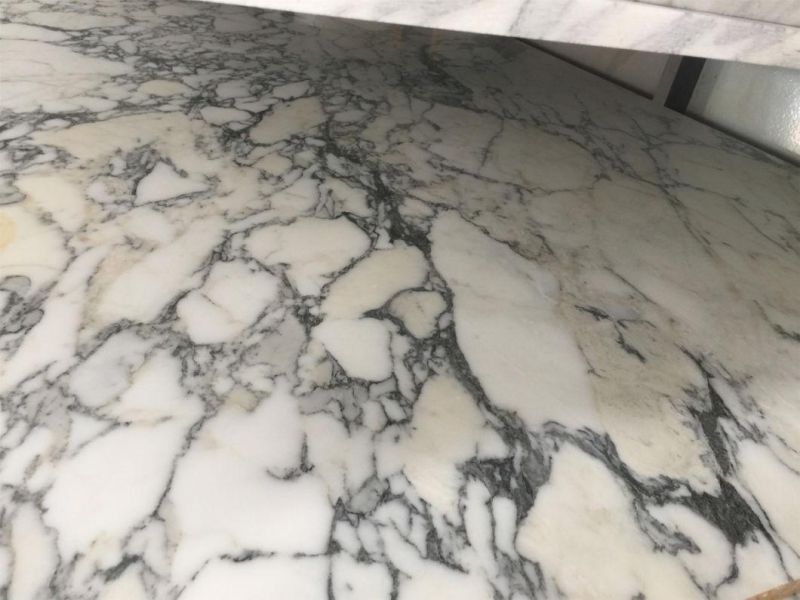 White Stone Marble for Flooring Tiles Slabs Countertops/Worktops/Vanitytops