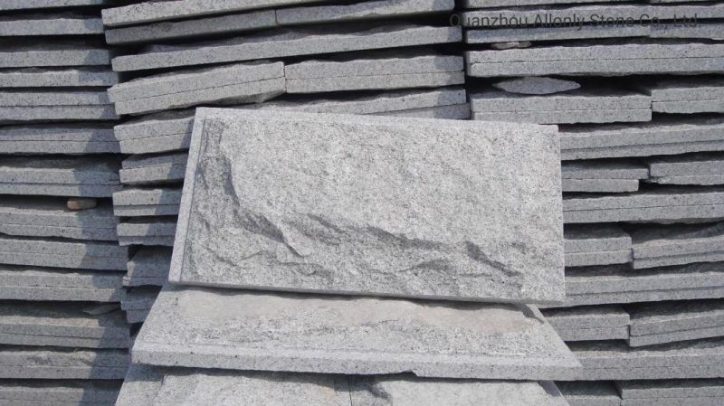 Natural Cheap G603 Granite Facade Mushroom Stone Wall Cladding