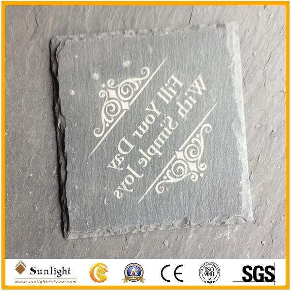 High Quality Slate Stone Sushi Plates, Service Plates for Tableware