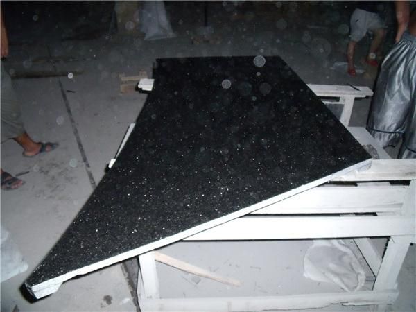 Black Galaxy Granite Special-Shaped Processing