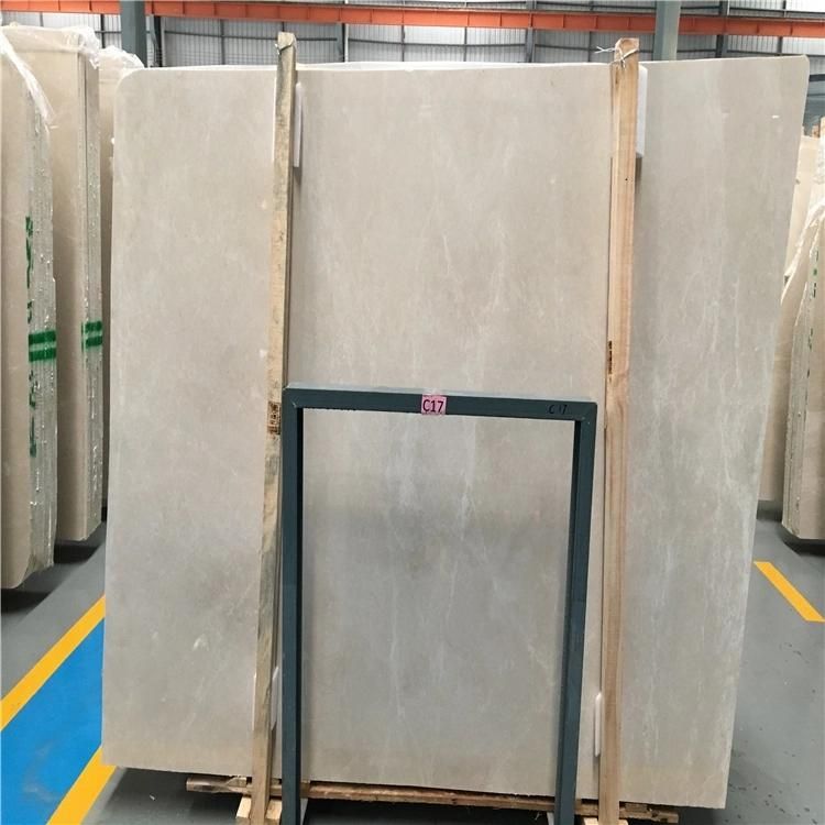 Burdur Beige Marble Slab with Selected Quality