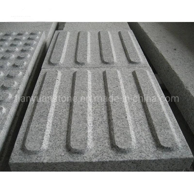Grey Stone Granite Blind Paving/ Tactile Paving Anti-Slip for Walkway Sideway Patio Garden