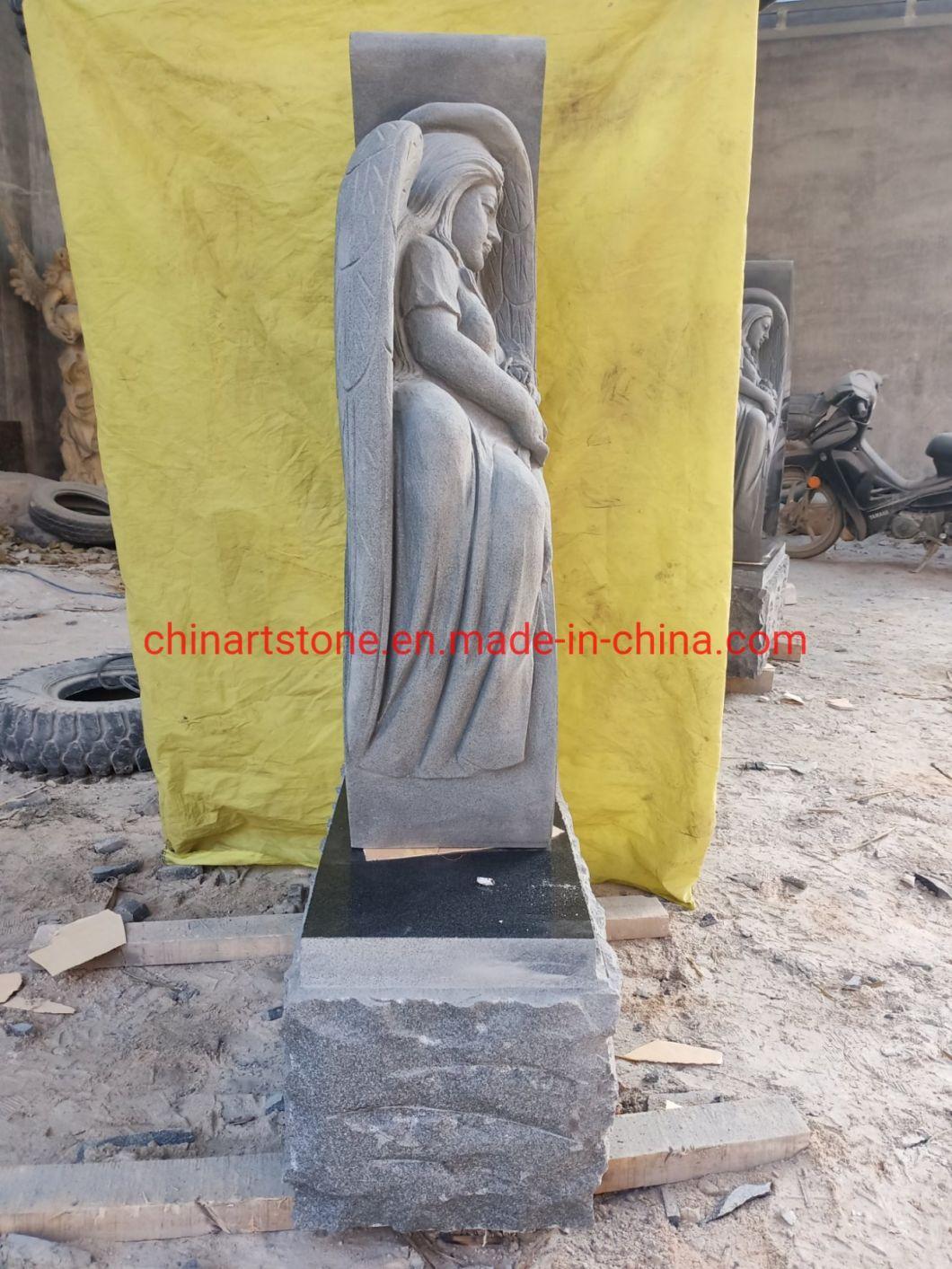 Simple Granite Tombstone for Ceremony