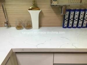Hot Building Material Marble Texture White Calacatta OEM Artificial Stone Kitchen Countertops