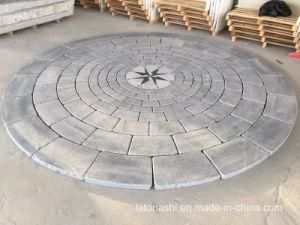 Tumbled Dark Grey Granite G654 Paving for Yard Pattern