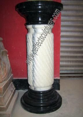 Modern Marble Stone Column Interior Design Pillar (QCM039)
