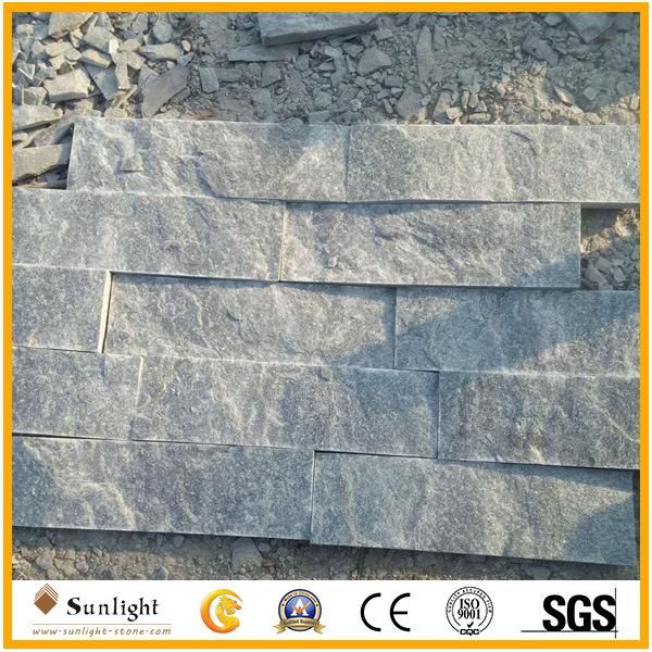 Natural China Green Quartzite Culture Stone for Wall Cladding