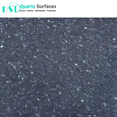 Granite-Looking Artificial Quartz Slab for Kitchen Countertops with Wholesale Prices