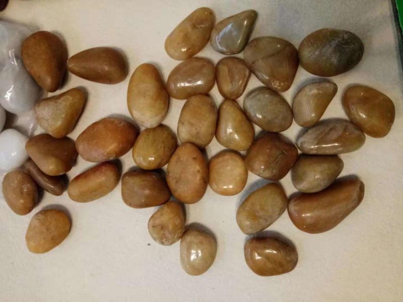 Natural River Rock Stone Pebbles for Garden Landscape Decoration