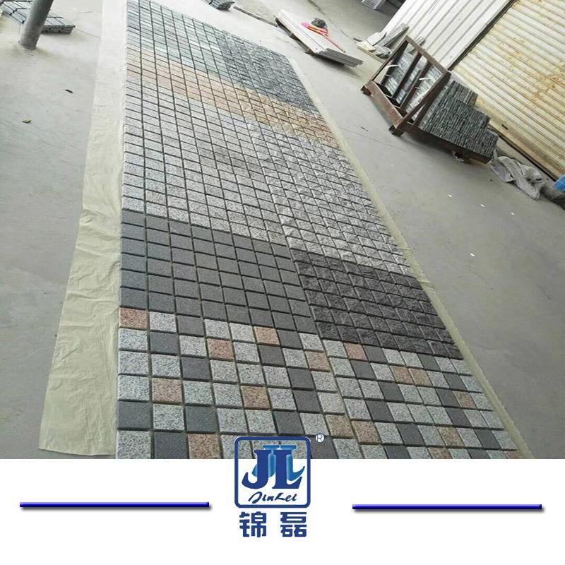 Natural Yellow/Grey/Black/Red Granite Paving Stone/ Paver for Landscaping Project, Driveway