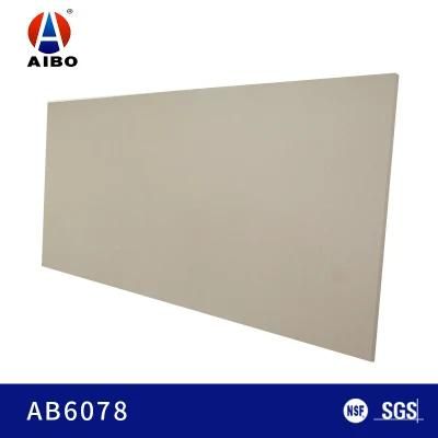 Kitchen Countertop White Quartz Stone Acid Resistant NSF SGS Certification