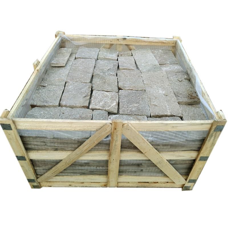 Seasame Yellow Granite Natural Loose Stone Wall Cladding