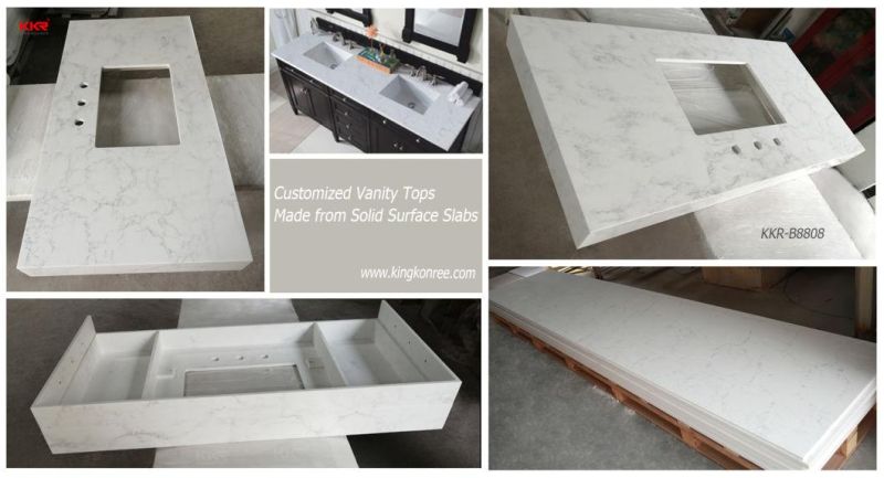 Bathroom Vanity Corian Solid Surface Stone Bathroom Spray White Vanity Tops