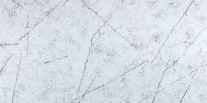 Top Quality Artificial Chinese Calacatta White Quartz Stone Slab with Grey Veins