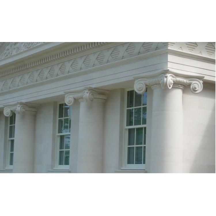 Building Material Natural White Moca Cream Limestone Wall Cladding