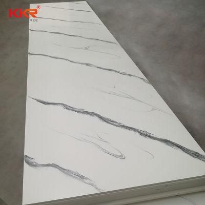 Carrara Stone 1/2&quot; Solid Surface Sheet. Texture