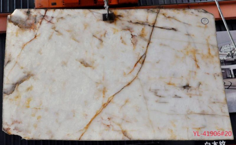 White/Black/Beige Stone Quartz, Marble, Granite Slab for Countertop and Flooring Tile Project