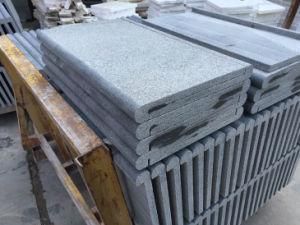 G654 Dark Grey Granite Flamed Bullnose Edge Pool Coping