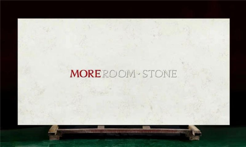 Engineered Stone Slab Calacatta White Quartz for Hotel/Commercial Kitchen/Bathroom Countertop/Vanity Top Floor Wall Tiles