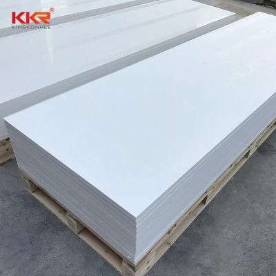 2022 Popular Korean Marble Corian Acrylic Solid Surface 12mm Artificial Onxy Staron Shower Wall Panel Solid Surface