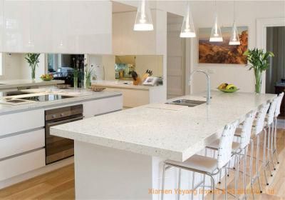 Crystal White Quartz Kitchen Countertops/Vanitytop Project Floor Wall Tiles Wholesale