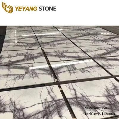 Italy Milas Lilac White Marble with Purple Veins Marble Slab/Tile