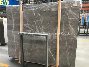 Natural Stone Hermes Brown Marble for Floors, Walls and Slabs