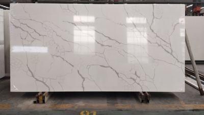 Top Quality Artificial Quartz Stone Slab with Natural Veins