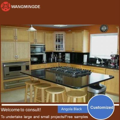 Black Granite and Smooth Surface and High Cost Performance Granite for Decorations