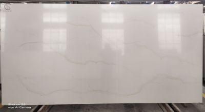 Largest Calacatta Colors Artificial Quartz Granite Stone Slab