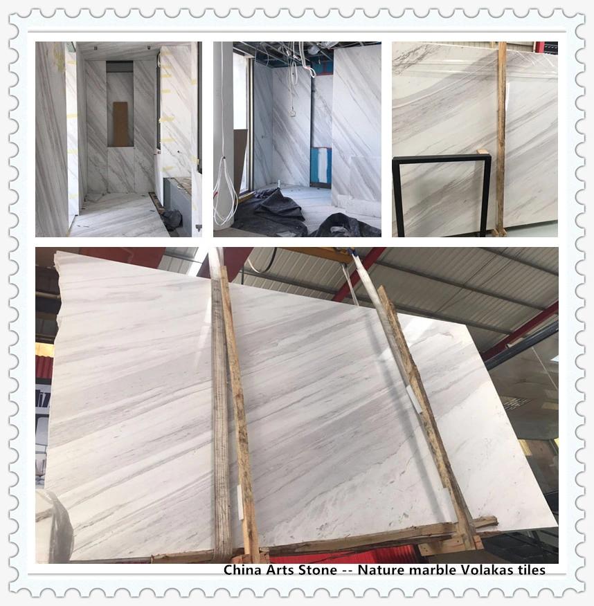 China Platimun White Grey Marble Slab Orina Slab