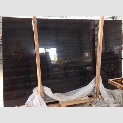 Low Cost Polished Imperial Black Marble Slab for Kitchen Worktop/Flooring/Wall/Vanity