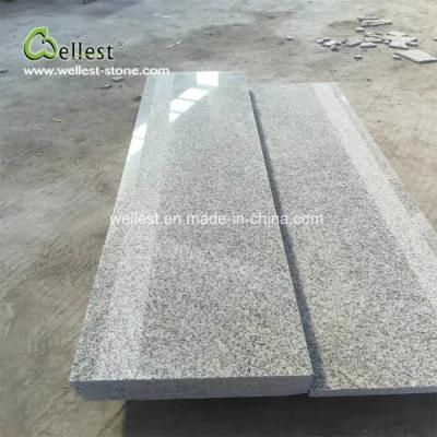 G602 Grey Granite Grooved for Anti-Slip Granite Steps Strair Treads for Floor Tile Paving