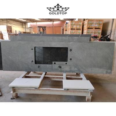 Virginia Mist/Jet Mist Black Granite Countertop for Bathroom Kitchen