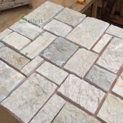 Light Grey Limestone Loose Stone Exterior for Wall Cladding
