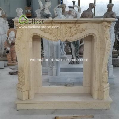 Marble Fireplace Mantels /Stone Fireplace Marble Mantel/Stone Mantel