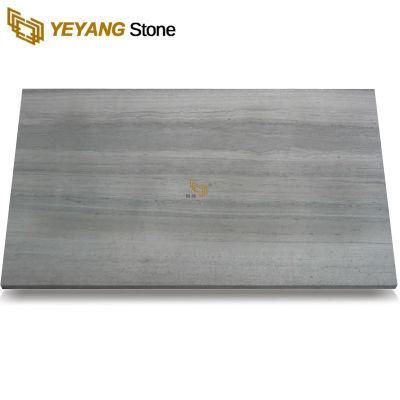 Natural Stone Polished Blue Wooden Marble for Floor/Wall Slabs/Tiles/Countertops/Stairs/Sills/Column/Mosaic/Interiors /Decoration