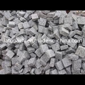 Natural Grey Granite Cobble Stone Paving for Driveway, Garden, Backyard