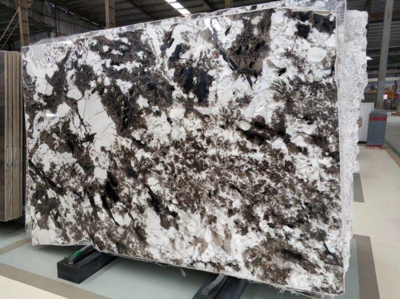 Polished Natural Stone Caesar Brown Marble for Wall and Floor Tiles