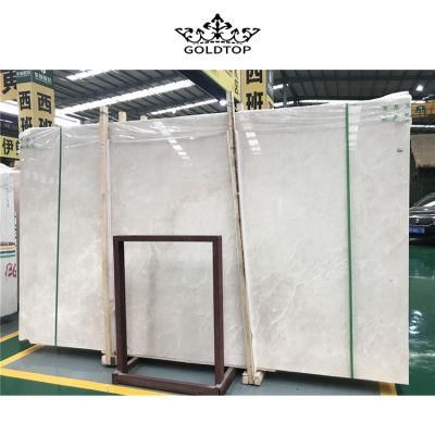 High Quality Polished Crema Marfil Beige Marble Tiles for Wall Cladding Floor Tiles