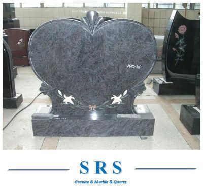Granite Heart Shape Monument Tombstone