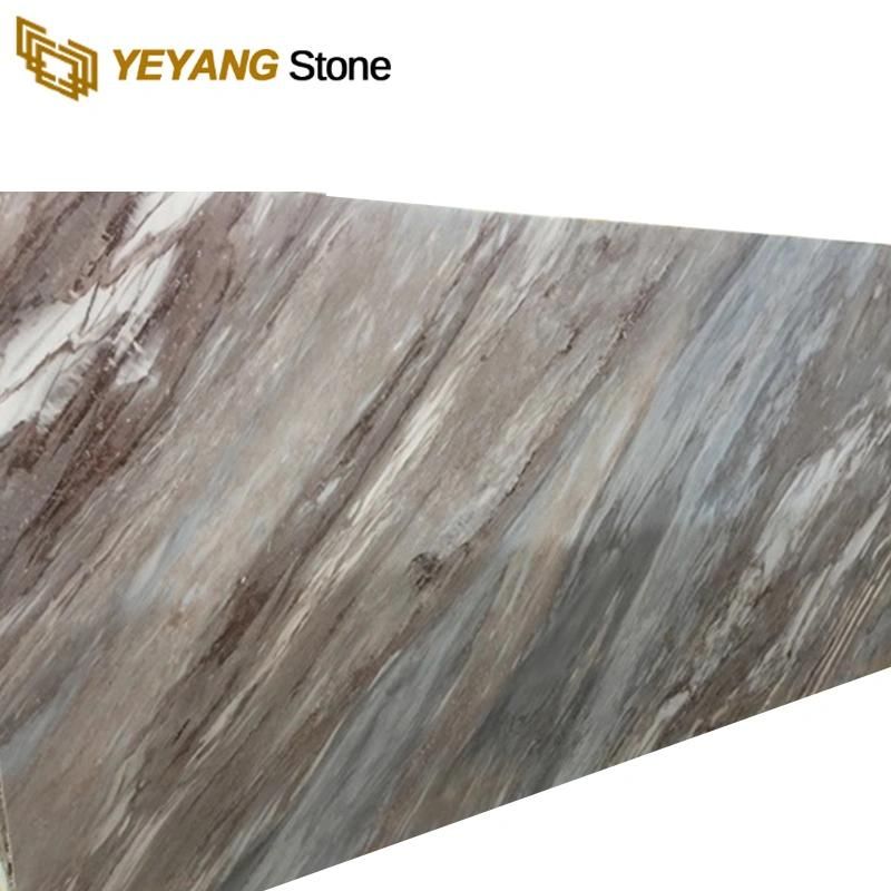 Natural China Bronze Green Blue Marble Tiles & Slabs