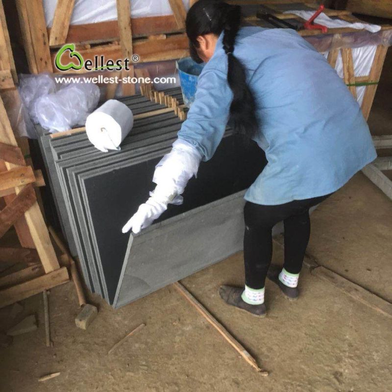 Best-Selling B403 Hainan Grey Basalt Tile for Wall and Floor Cladding and Covering