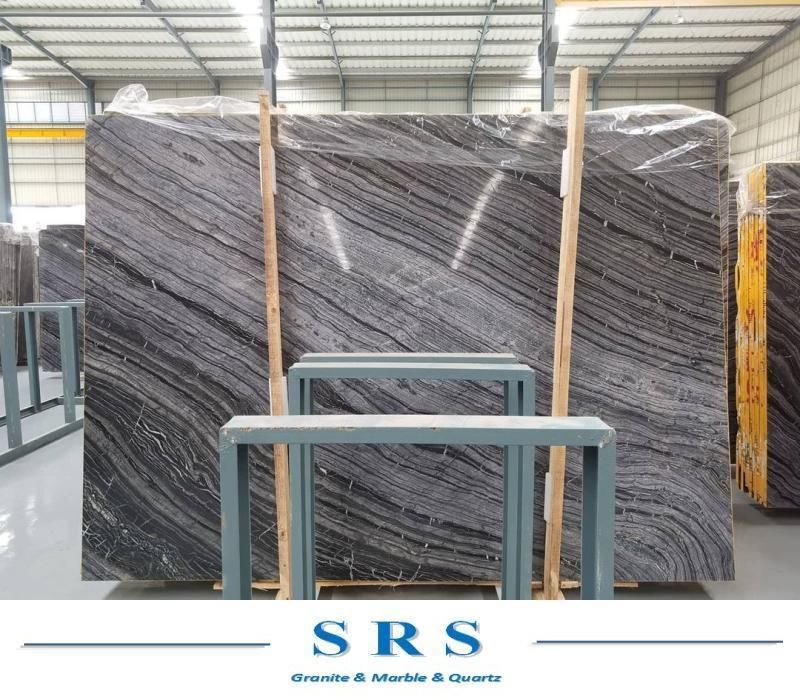 Black Wooden Marble for Wall/Floor/Countertops