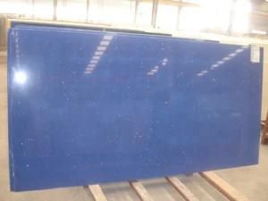 Artificial Stone Quartz Purple Blue Color for Slabs