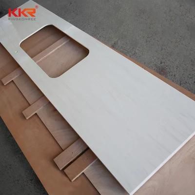 20mm I Shape Artificial Stone Benchtop Solid Surface Countertop Concrete Vanity Top