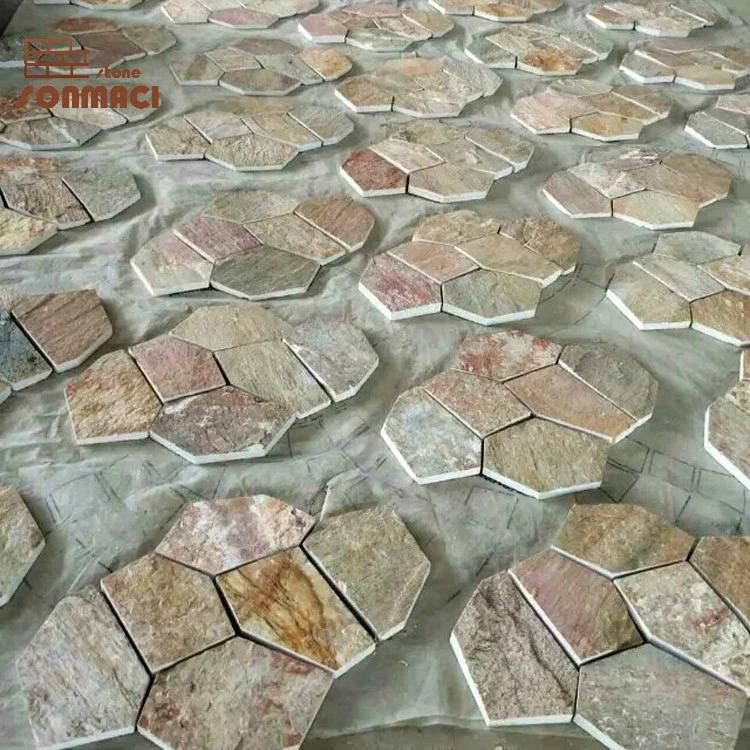 Outdoor Floor Flagstone Mats Paving Tiles